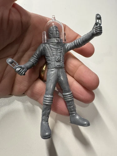 Marx Space Cadet 4 Inch Single Figure With Helmet Reissue