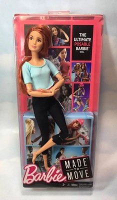 barbie made to move red hair