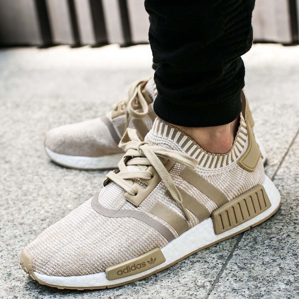 Size+8+-+adidas+NMD+R1+Primeknit+Linen+Khaki+2017 for sale online