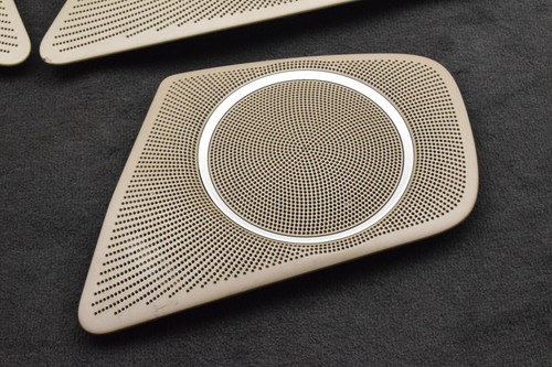 Audi A4 B8 8K 08-16 AVANT B&O Audio Speaker Door Grill Cover Trim set Kit Beige - Picture 5 of 24