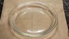 Vintage - Pyrex Glass Pie Plate 209 Baking Dish Pan 9 inch Clear 1970s