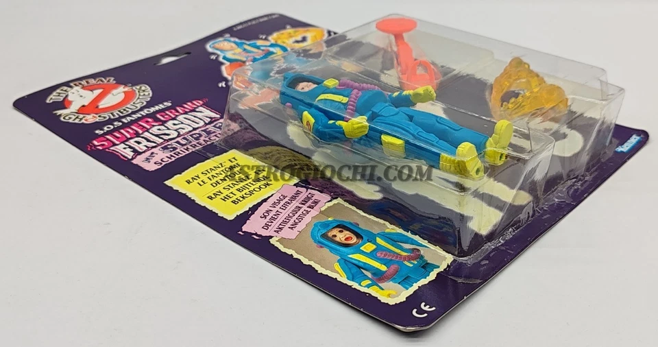 THE REAL GHOSTBUSTERS RAY STANZ + FANTASMA KENNER MOC VINTAGE 1986 FRISSON - Immagine 3 di 4