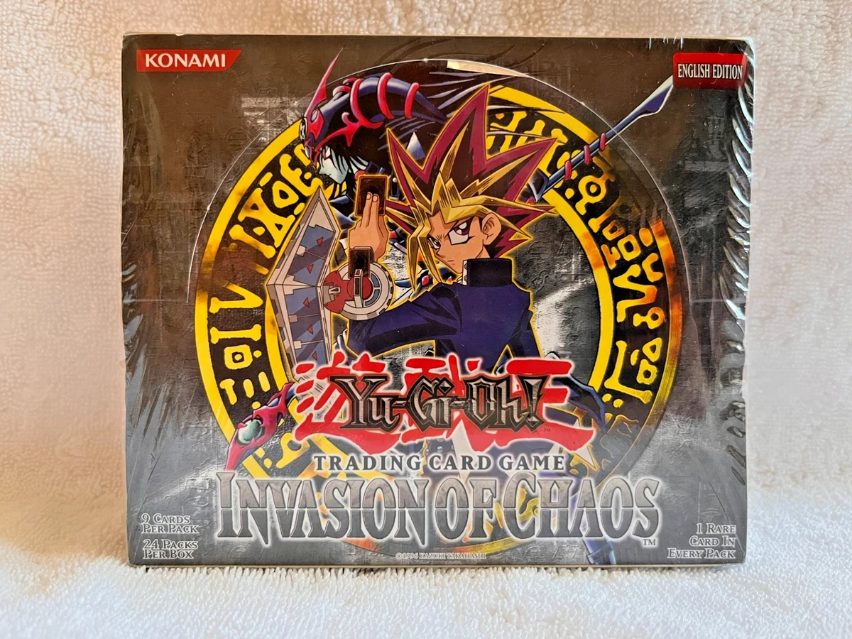 Yu-Gi-Oh! TCG Invasion of Chaos Sealed Collectible Card Game Boxes