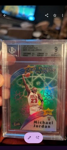 1997-98 Fleer Ultra - Star Power Michael Jordan #1 SPP Die-Cut Plus - BGS 9