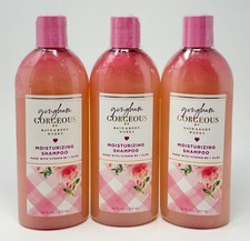 3 NEW BATH  BODY WORKS GINGHAM GORGEOUS MOISTURIZING SHAMPOO HAIR 16OZ B5 ALOE