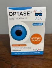 Optase Moist Heat Mask for Dry Eye, Blepharitis, MGD, Chalazion and Styes