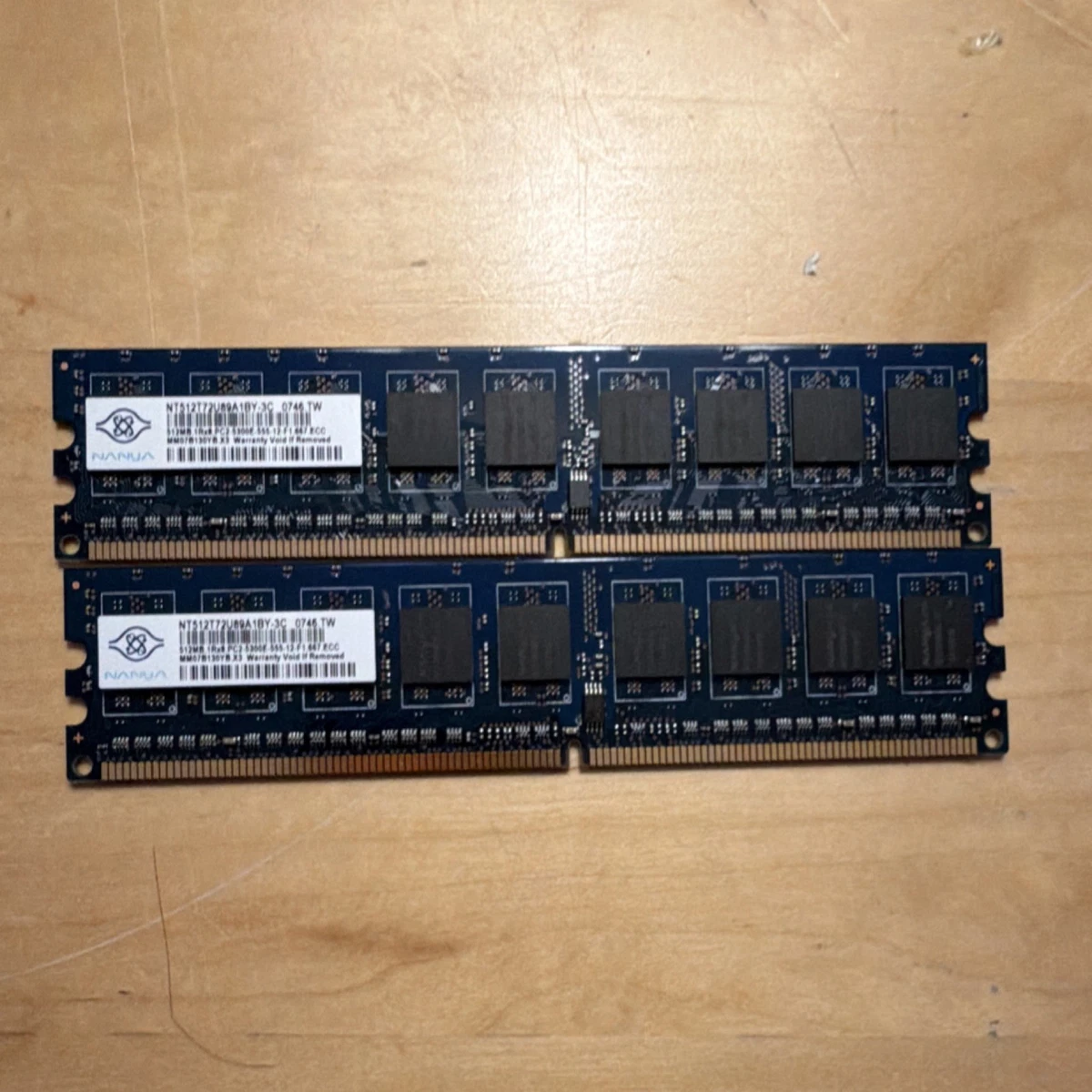 Nanya PC2-5300 DDR2-667 1 GB Computer Memory (RAM) for sale | eBay