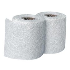 Professional-Grade Fiberglass Chopped Strand Mat 4 Inch x 10 Yard 2Roll white