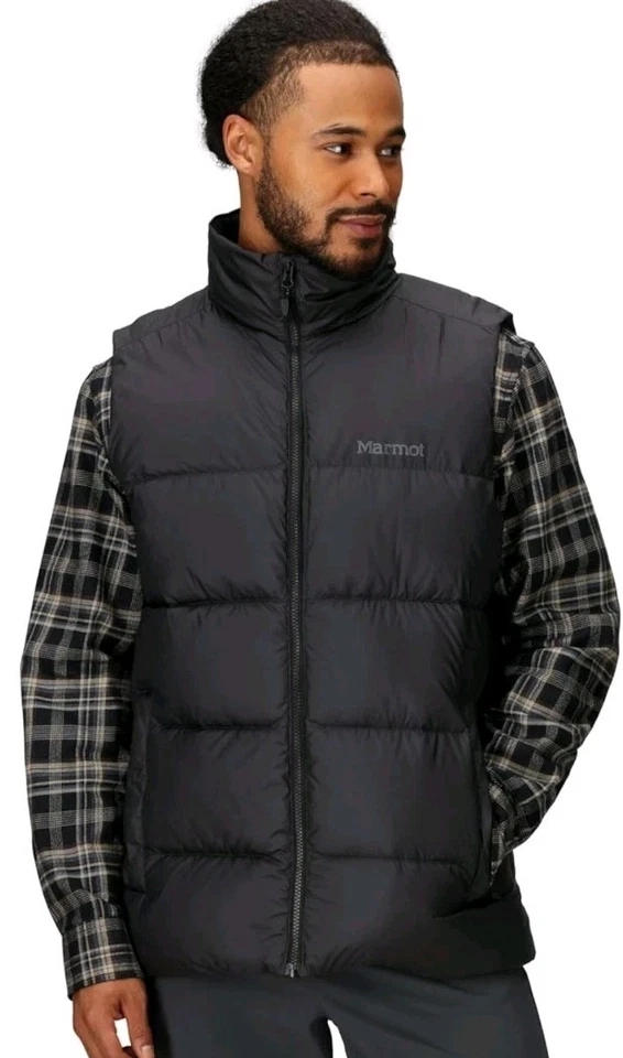 Marmot Guides Down Vest, Men’s Size Large, Black, 700-fill Down, New With Tags - Image 3 of 4