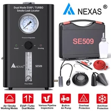 NEXAS SE509 Car Leak Tester EVAP Smoke Machine for Vacuum Exhaust Leak Detection