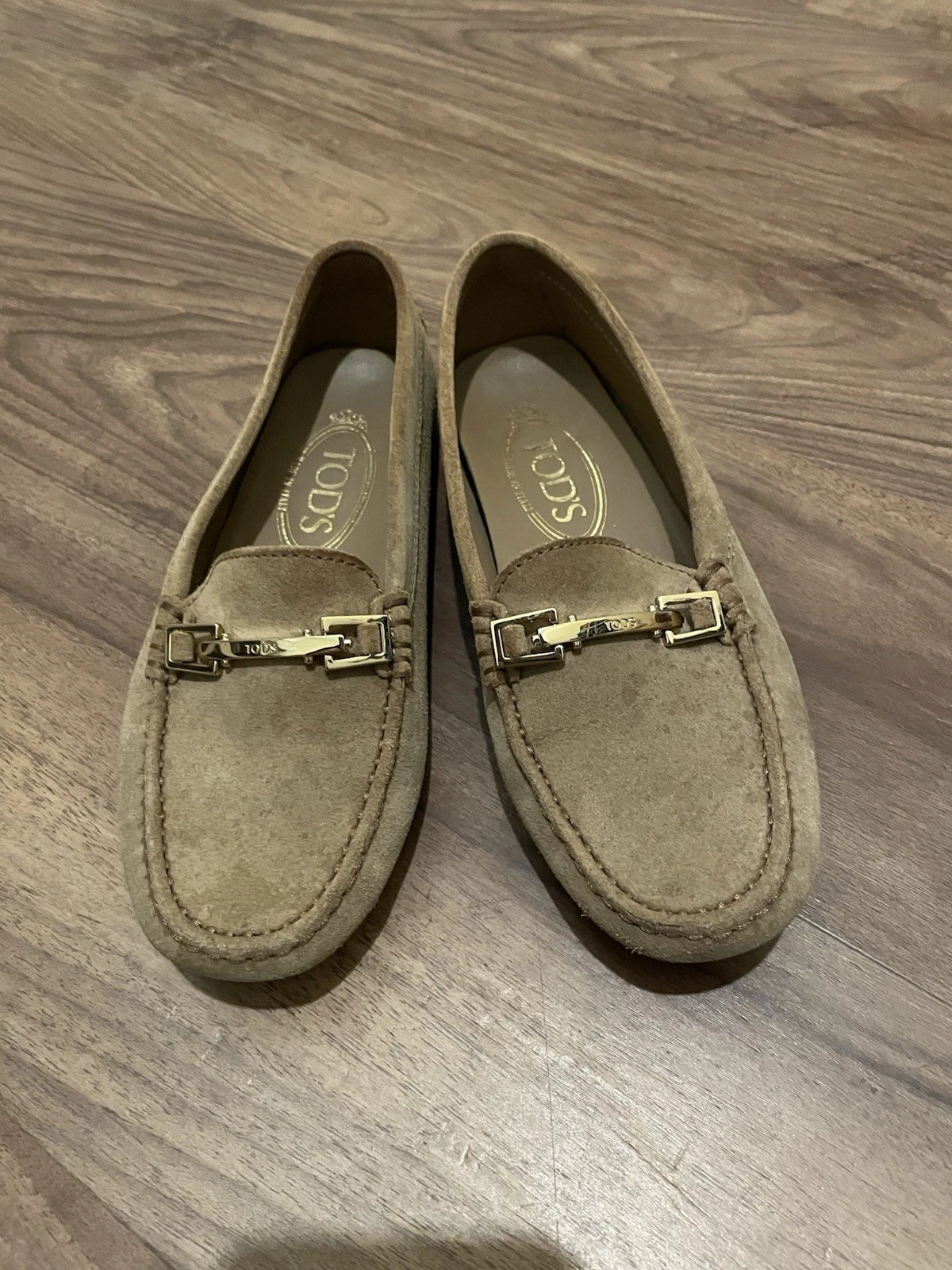 TOD’S Mocassini donna Tod's scamosciati marrone chiaro