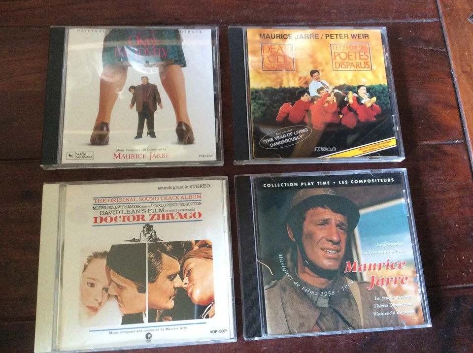 Maurice Jarre [4 CD Soundtrack]  Masterworks ドクトル・ジバゴ Doctor Zhivago Dead Poets