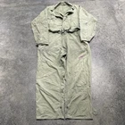Vintage WW2 Coverall HBT Xl 13 Star US Military Cargo Overall Herringbone