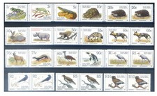 South Africa. Definitive. 1993 Wildlife. Pairs.