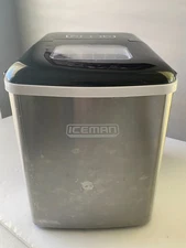 Iceman Dual-Size Countertop Ice Maker Machine, Portable, Creates 2 Cube Sizes