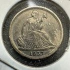 1837 Seated Liberty Half Dime US Coin Better Grade