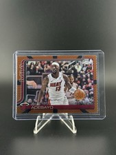 2025-26 Topps Chrome Basketball - Bam Adebayo Basketball Border Refractor
