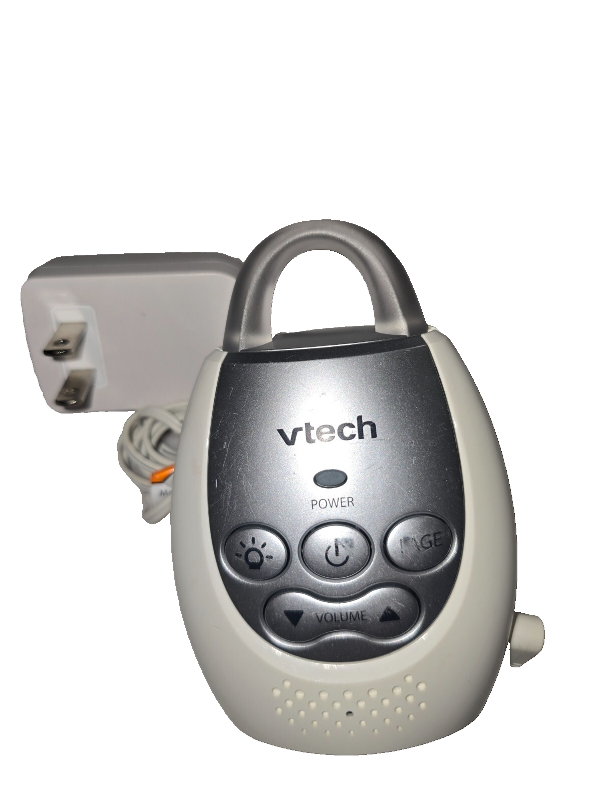 VTECH DM221 Digital Audio Baby Monitor with Power Adapter for Parents-image