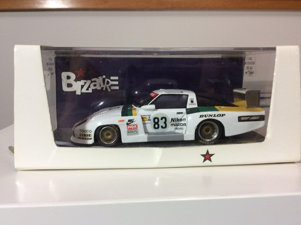 ミニカー MAZDA ROTARY LE MANS HISTRY RX-3 1/43 Mazda RX-7 rotary Z&W Enterprises USA 21° Le Mans 1980