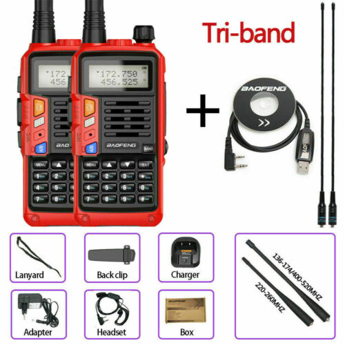 RADIO PORTÁTIL BIDIRECCIONAL BAOFENG UV-9R PLUS WALKIE TALKIE 10W 128CH VHF/UHF 2021 - Imagen 3 de 23