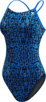 Tyr Petra Cutoutfit Women's Swimsuit: Blue 36 on sale Tyr Petra Cutoutfit Women's Swimsuit: Blue 36 on sale