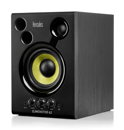 Hercules DJMonitor 42 Set Altavoces Activos 80W 4" woofer Kevlar Trípode de Mesa - Imagen 5 de 9