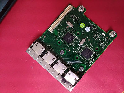 Dell Broadcom 4P-5720-t 1GbE Quad Port Ethernet Daughter Card - FM487 