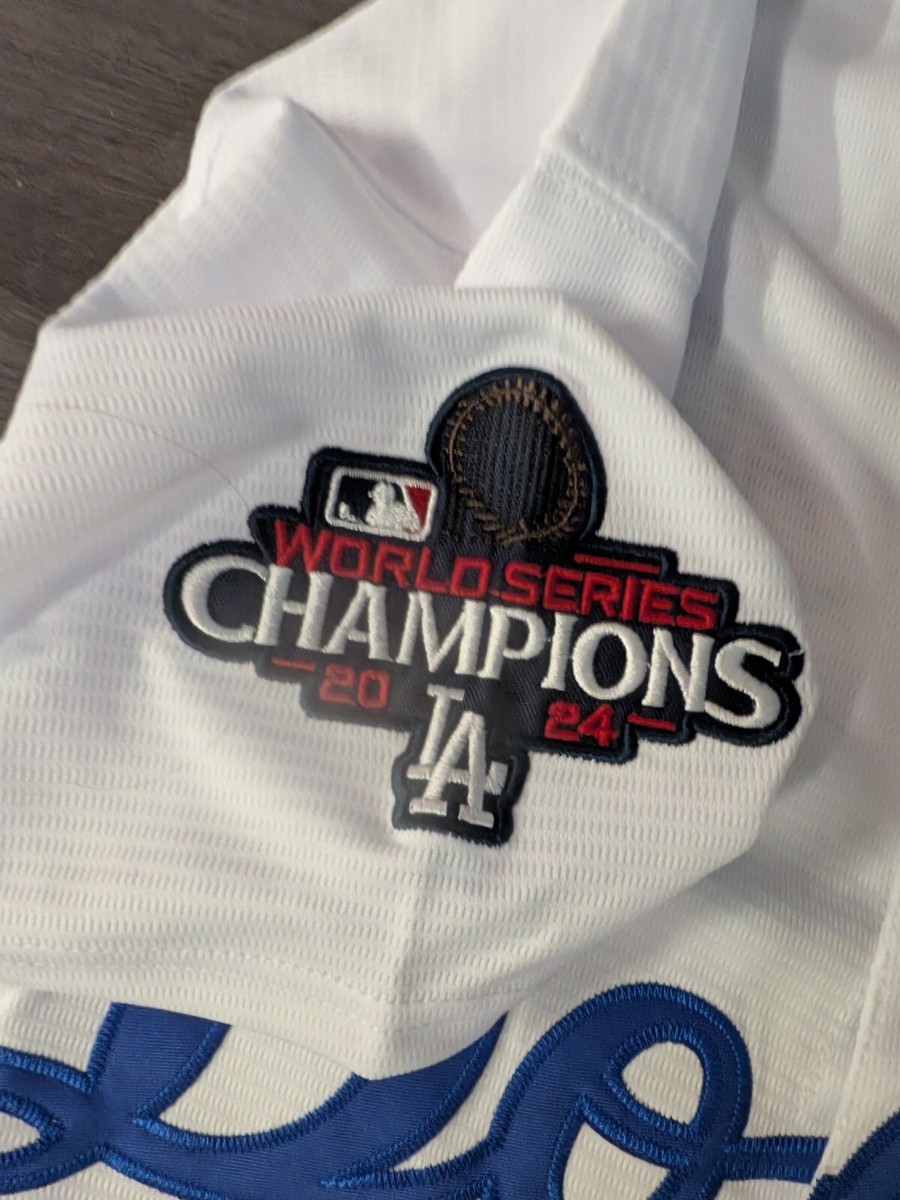 Shohei Ohtani 17 Los Angeles Dodgers White 2024 World Series