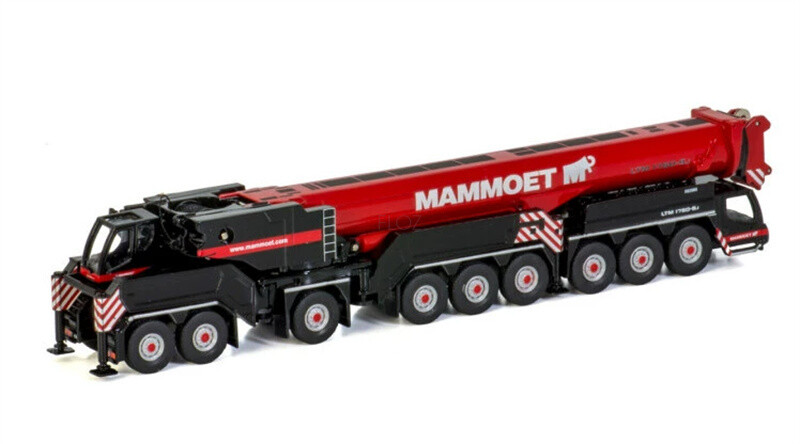 自動車 LIEBHERR  LTM1750 MAMMOET for WSI for Mammoet for Liebherr LTM1750 crane 1:87 Truck