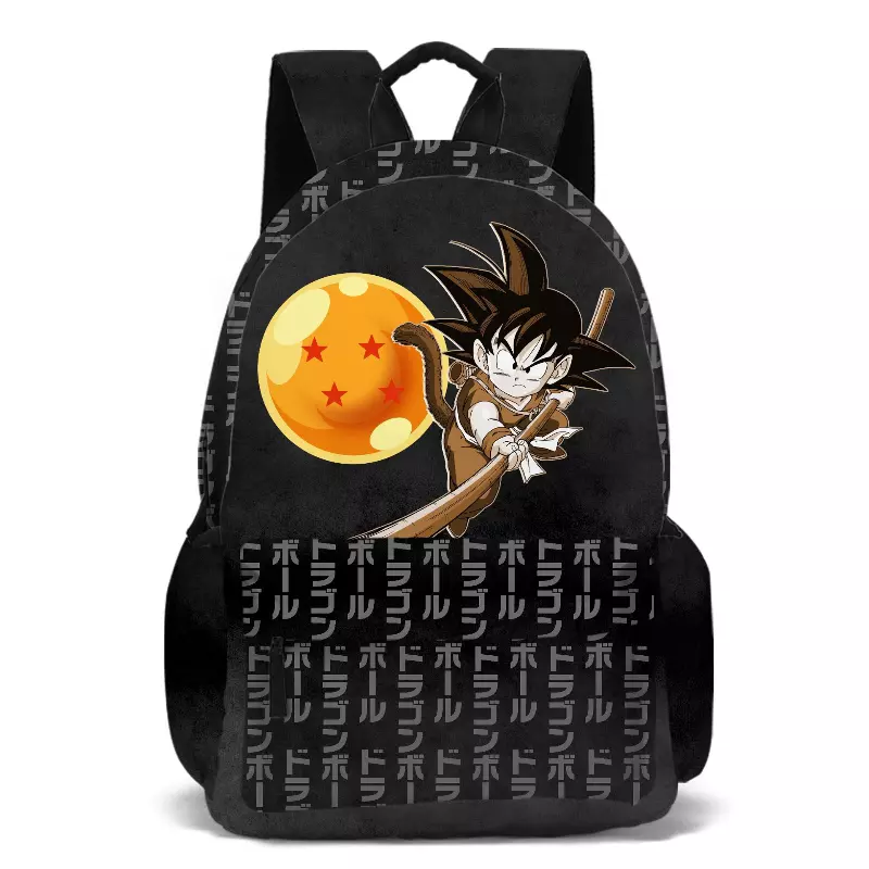 Kids Dragon Ball Super Saiyan Son Goku Printed Backpack Student