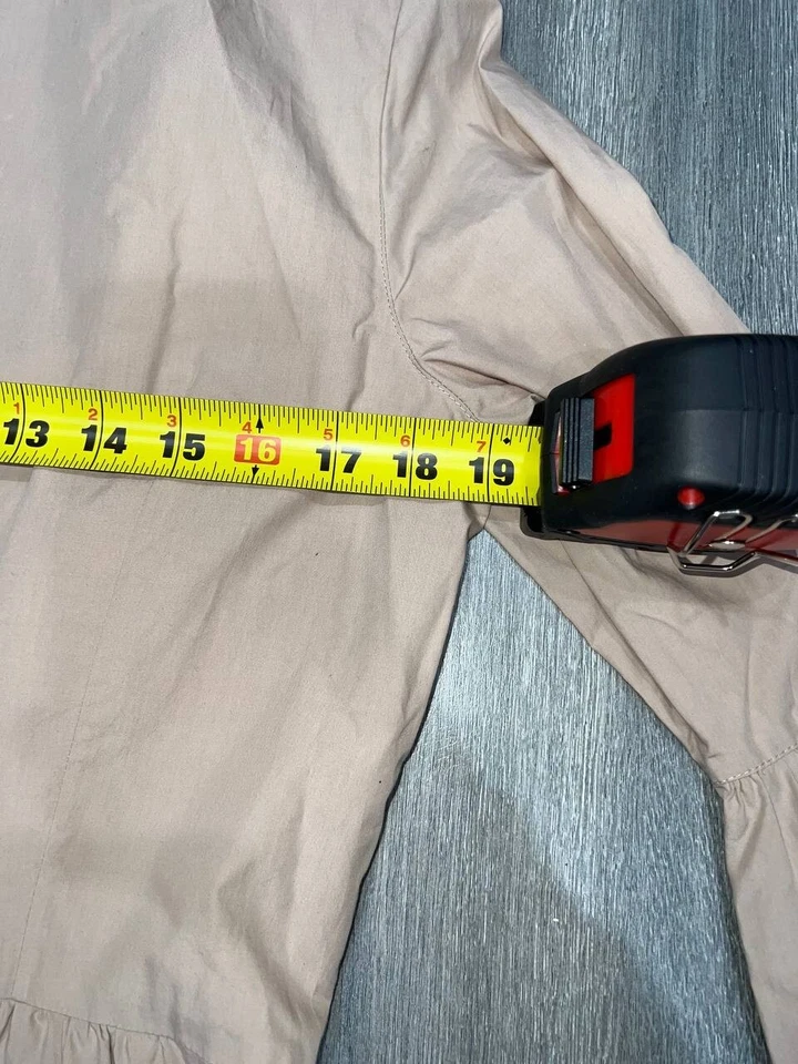 Vestido Akris Punto Mujer Hasta la Rodilla Manga 3/4 Beige Talla 8 A0000335 Foto 4 de 4