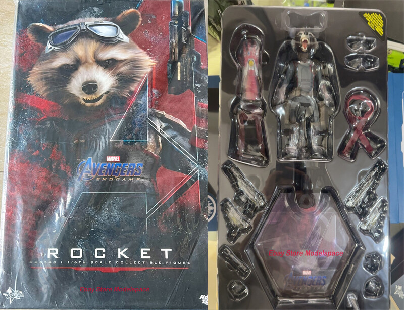 MARVEL - ホットトイズ　1/6 MMS548 ロケット・ラクーン Avengers: Endgame Rocket Raccoon Hot Toys 1/6 Scale Action