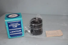 NEW Vintage Lentar Automatic Extension Tube For Exacta Camera 28mm IN BOX