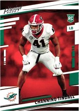 2022 Panini Prestige #361 Channing Tindall  Miami Dolphins   Football Card