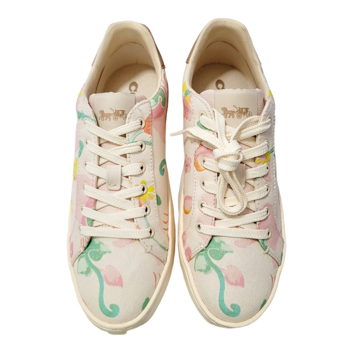 Coach floral sneakers discount