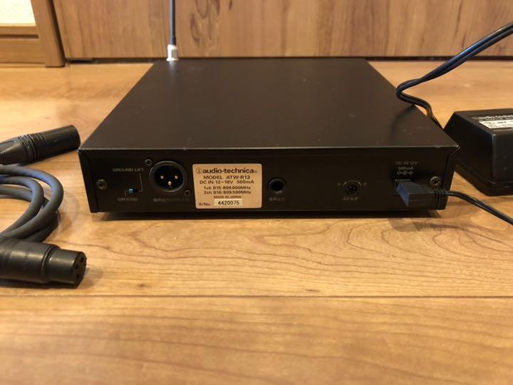 オーディオテクニカ ワイヤレスレシーバー ATW-R13 ATW-1312｜マイクロホン：ワイヤレスシステム｜オーディオテクニカ
