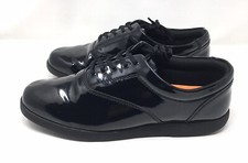 DSI Showstopper Black Patent Unisex Marching Band Shoes - Mens 11, Women s 13