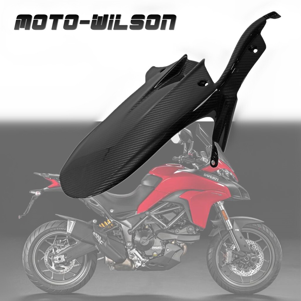 2018 2019 For Ducati Multistrada 950 1260 Carbon Fiber Rear Fender