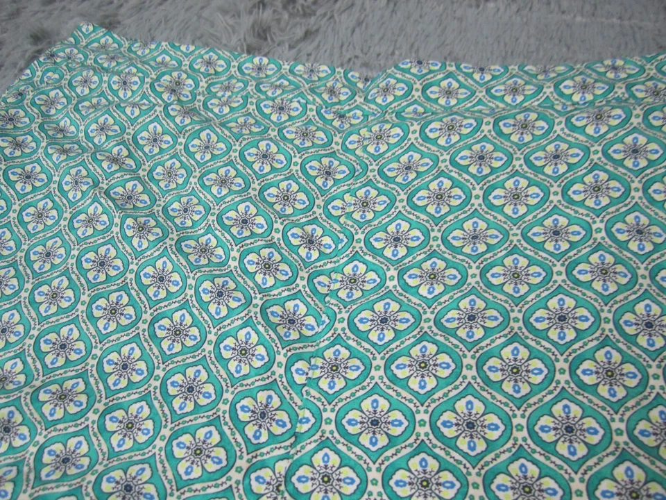 Pantalones Cortos Old Navy Para Mujer 2X Verde Floral Playa Bermudas Rayón Tiro Alto Foto 2 de 4