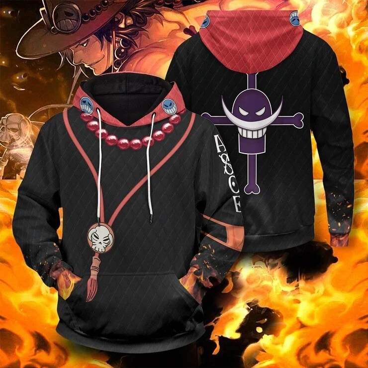 Portgas d ace clearance hoodie