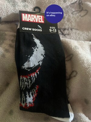 New Marvel Venom Socks