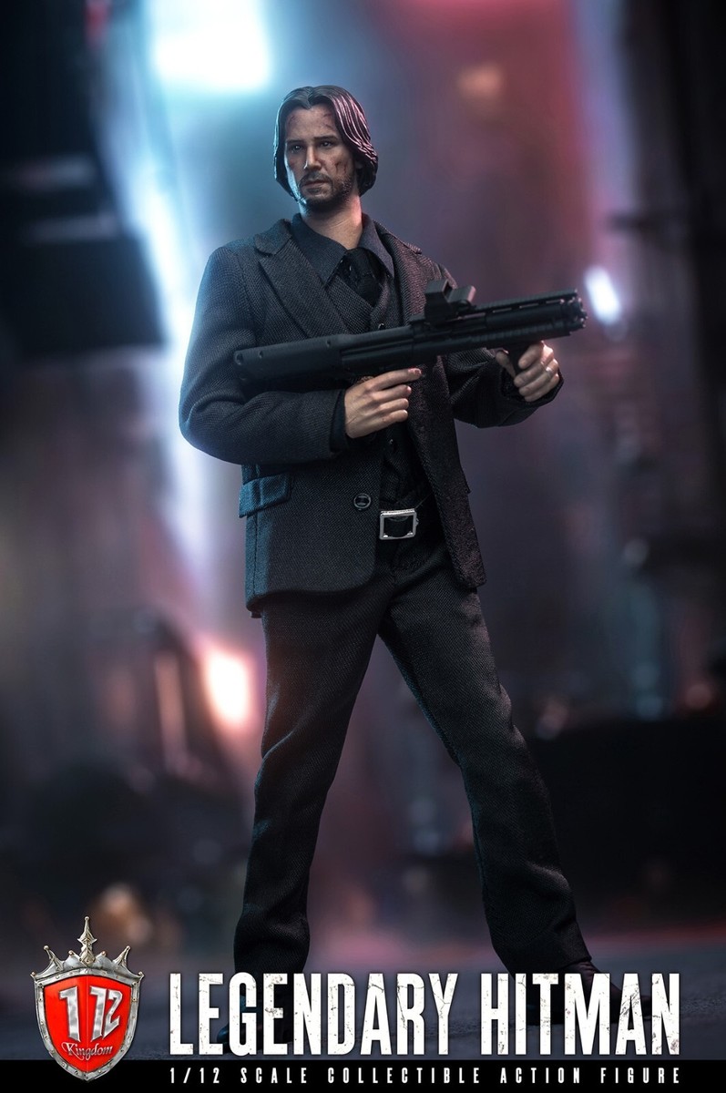 Kingdom KD-9001 John wick 1/12 ジョン ウィック 1/12 Scale Kingdom KD-9001 John Wick Legendary Hitman