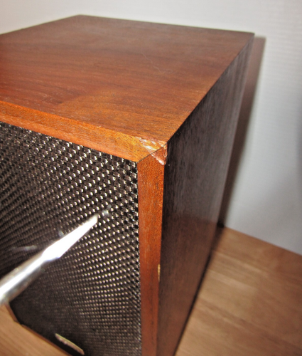 Pioneer CS-20 Pair Vintage 1960s Mid Century Bookshelf Speakers Sound Great - Picture 11 of 17