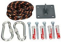 Schaukelhaken Schwerlast Deckenhaken Mit Karabiner FüR Schaukeln HäNgematten Sei