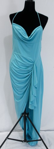 Katie May Women's Sleeveless Open Back So Juicy Dress EJ1 Cyan Size XL NWT