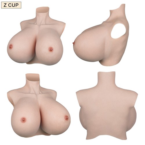 H K S Z Cup Huge Boobs Silicone Breast Forms Breastplate Crossdresser Drag Queen - Picture 13 of 31