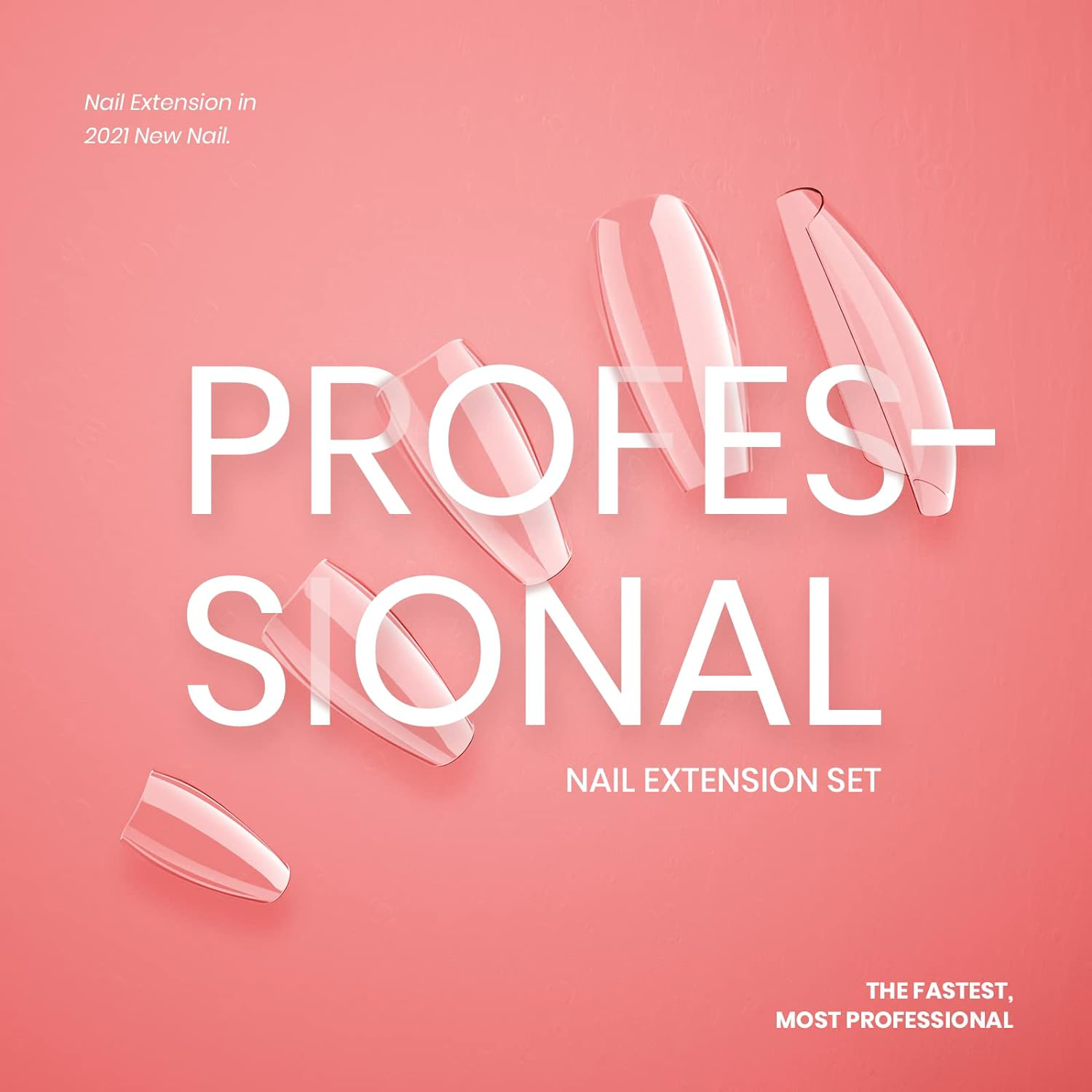 Beetles Nail Tips and Glue Gel Kit, 2 In 1 Nail Glue and Base Gel with