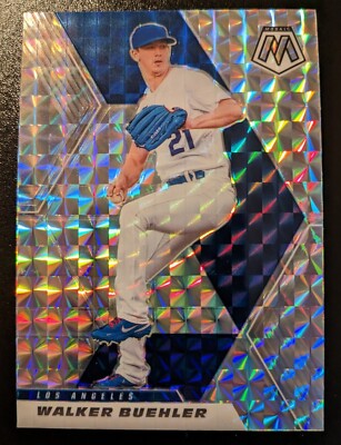 2021 Mosaic Baseball Walker Buehler Silver Mosaic Prizm Parallel