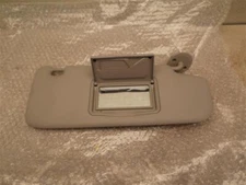 Chevrolet Spark 2013-2015 Right Sun Visor w/ Vanity Gray Vinyl 95091734 B05141