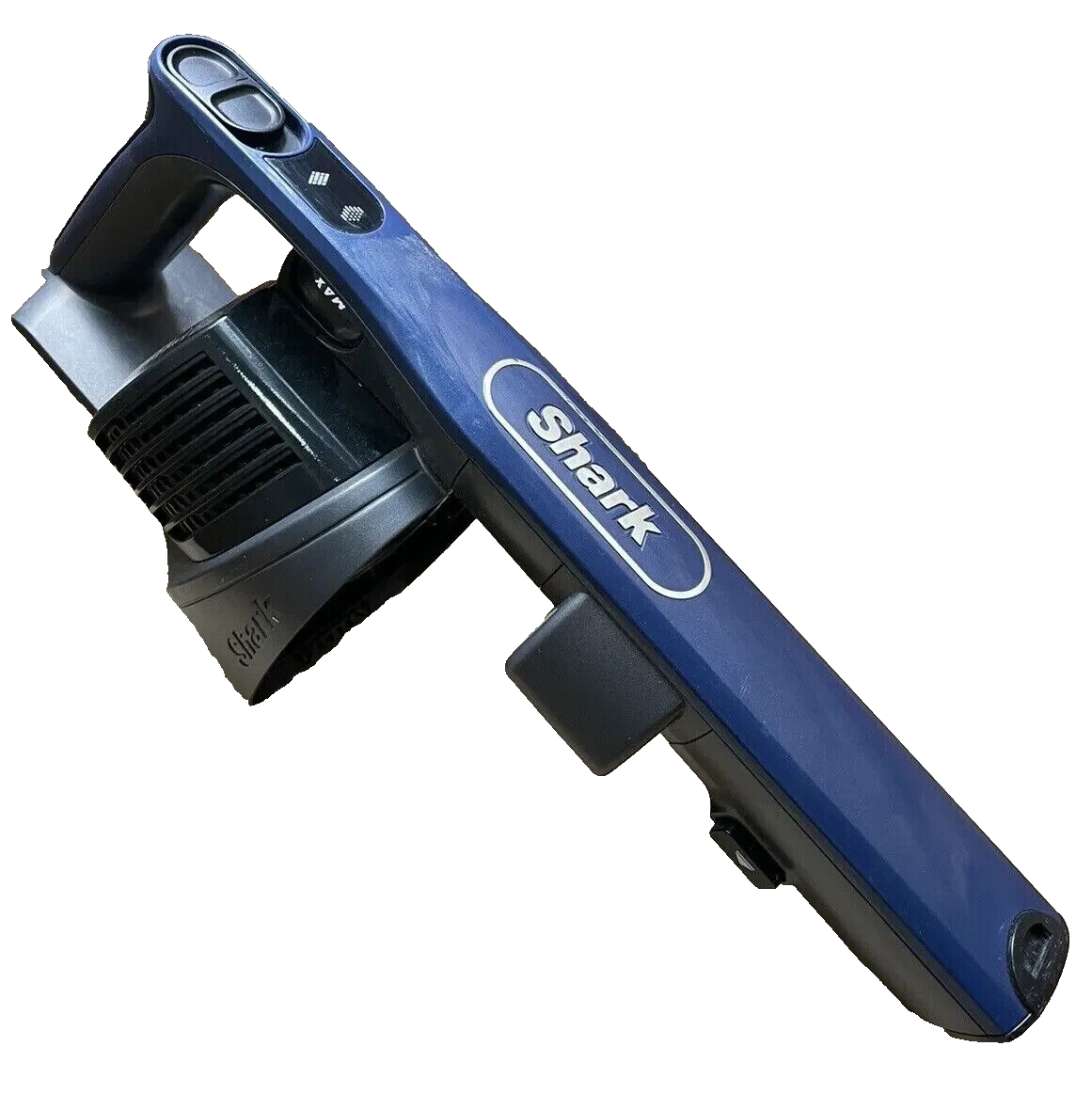 Shark IZ361H Cordless Vacuum Motor Base & Handle Assembly in Gray Blue-image